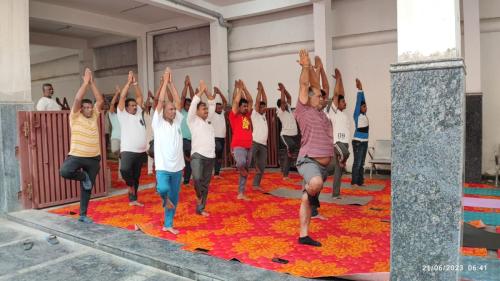 International Yoga Day on 21-06-2023